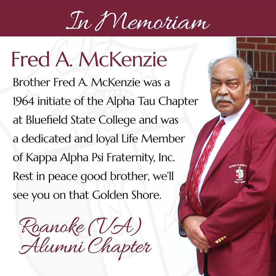 In Memoriam: Fred McKenzie